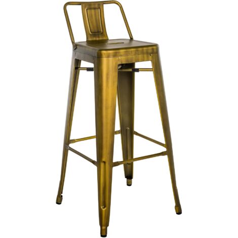 Tabouret de bar en métal MASON