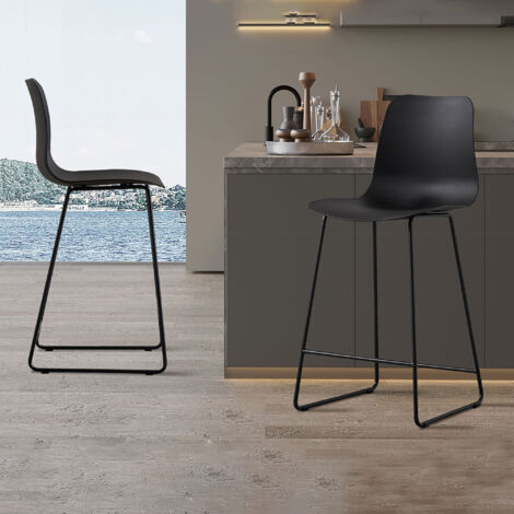 Tabouret de bar Marie-noir