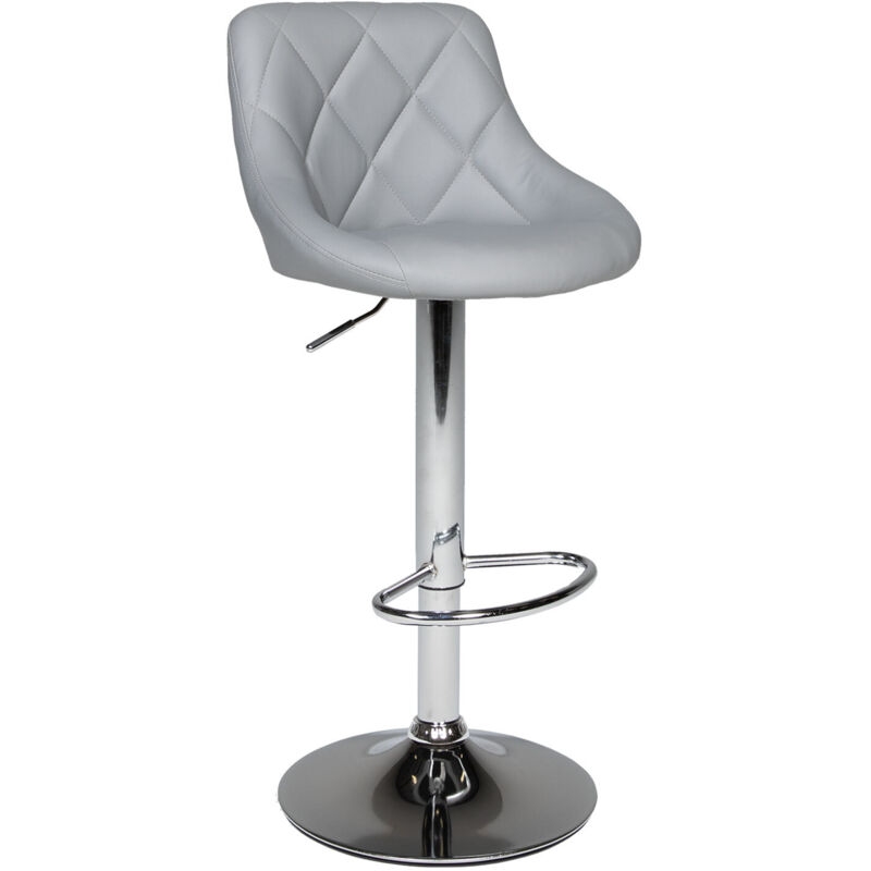 Happy Garden - Tabouret de bar gris jasper