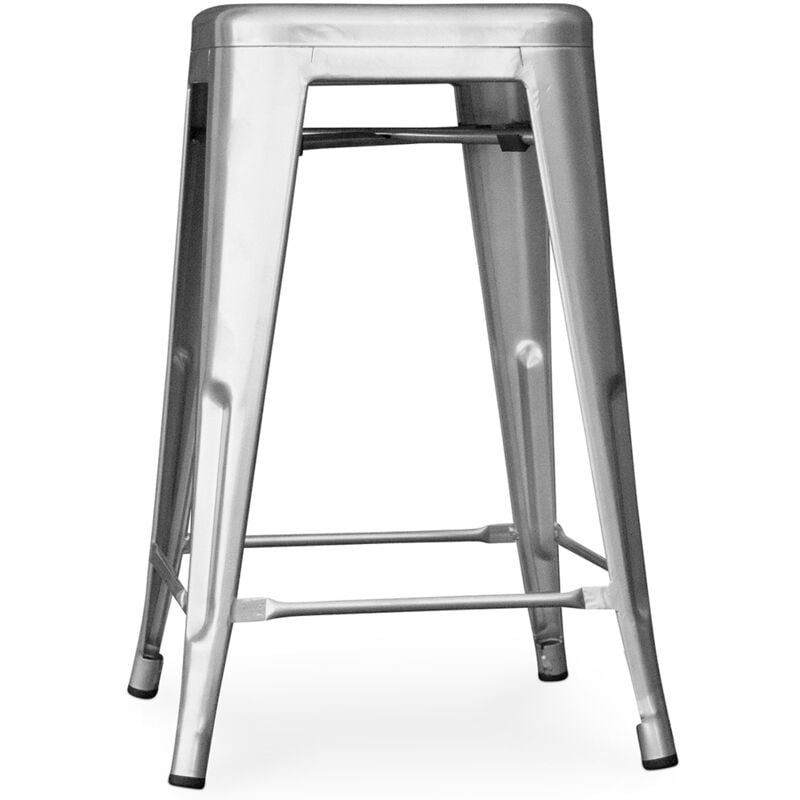 Industrial Style - Tabouret de bar - Design industriel - 60cm - Nouvelle édition - Stylix Acier