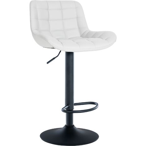 Tabouret de bar Tover Blanc Similicuir