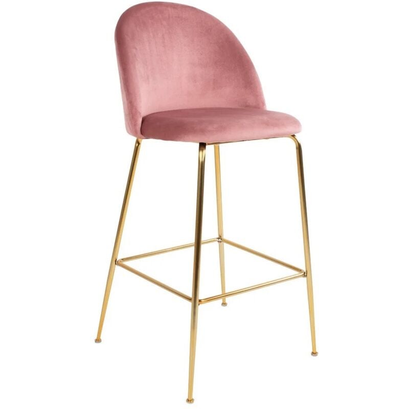 Tabouret de bar Vidin - Rose