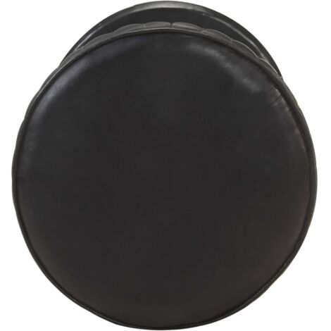 Tabouret de bar,Chaise de bar Noir Cuir véritable CFW431796