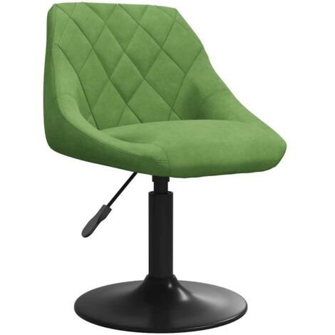 Tabouret de bar，Chaise de bar Vert clair Velours CFW363901