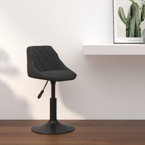 Tabouret de bar，Chaise de Bar，Tabouret Haut Noir Velours CFW15709