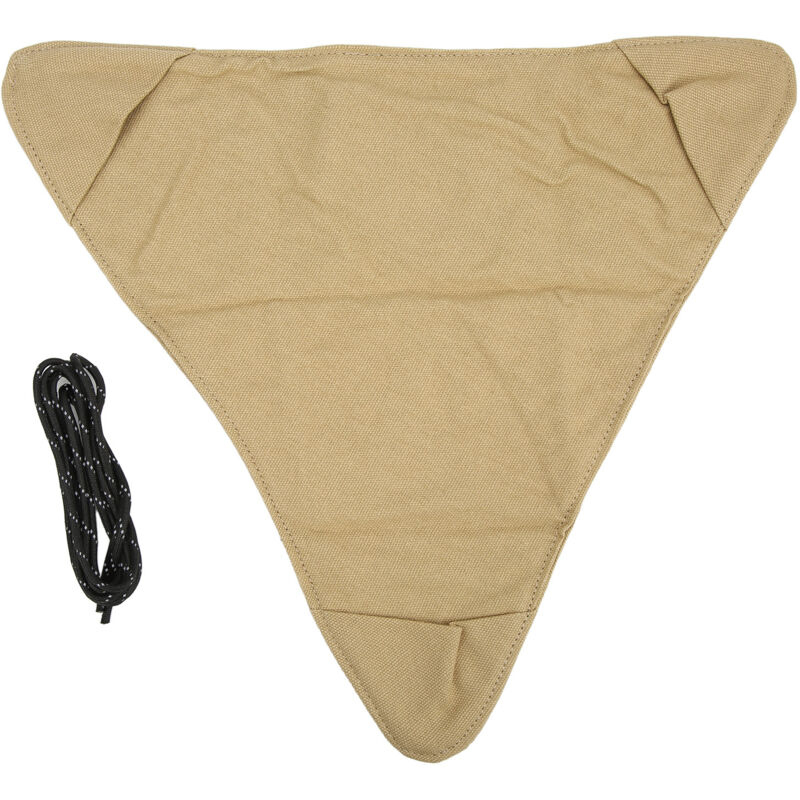 Tabouret de Camping Pliable en Toile Imperméable Léger Portable 36.5cm Mini Tabouret de Camping Toile Kaki