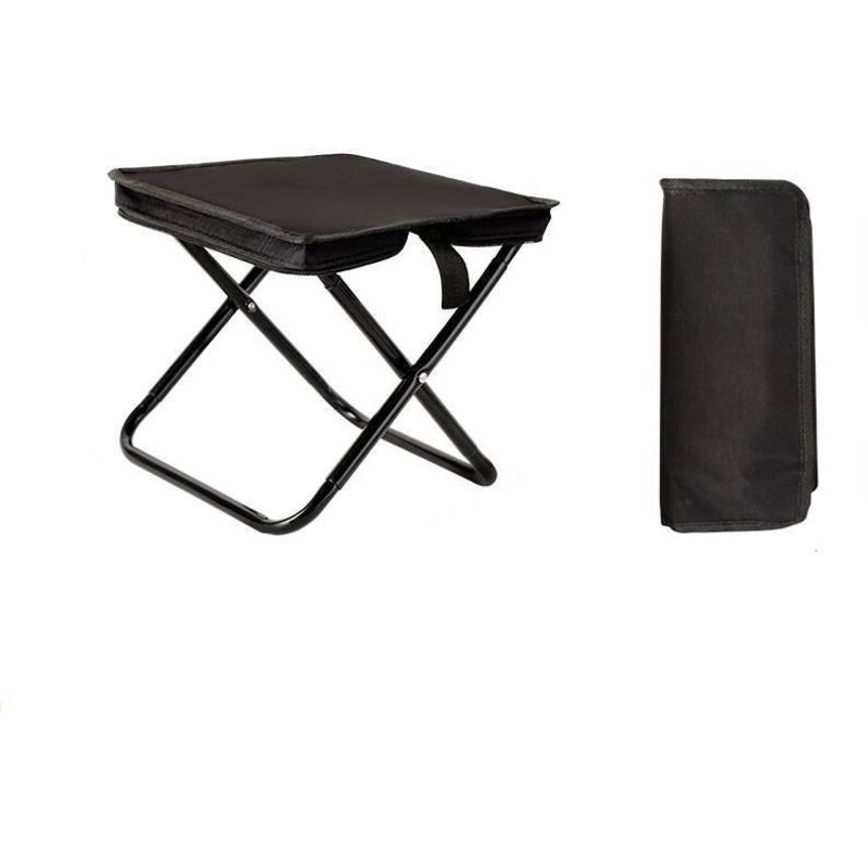 Union - Tabouret de camping pliable , mini tabouret de camping pliable , chaise pliante de camping avec sac de rangement , siège pliant ultraléger