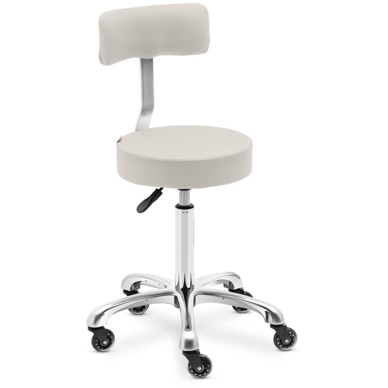 Tabouret de coiffeur Hauteur réglable wells beige Tabouret coiffeur 150 kg