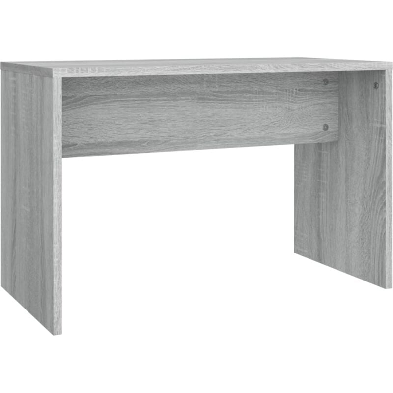 Tabouret de coiffeuse couleur sonoma gris 70 x 35 x 45 cm bois d'ingénierie gris DEC024981