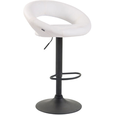 Tabouret de cuisine olinda en blanc, schwarz