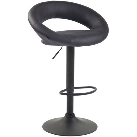 Tabouret de cuisine olinda en gris, schwarz