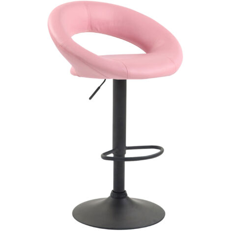 Tabouret de cuisine olinda en rose, schwarz