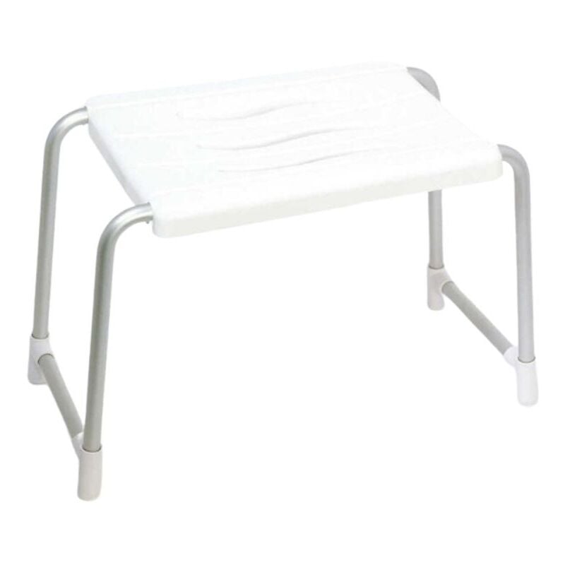 Tabouret de douche ou de baignoire couleur blanche charge 150 kg