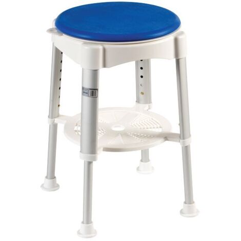 Tabouret de douche pivotant Santorin