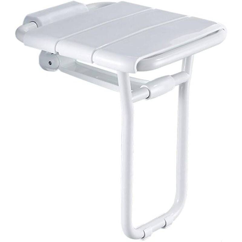 Ineasicer - Tabouret de douche pliable pour personnes âgées, tabouret de douche antidérapant pour salle de bain, pour femme enceinte handicapée,