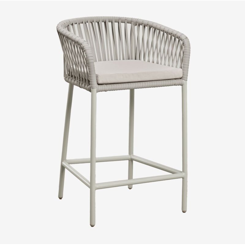 Tabouret de jardin haut Arhiza SKLUM Vert Kaki ↑65 cm