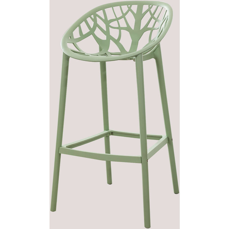 Tabouret Haut de Jardin Ores Polypropylène - Céladon ↑75 cm - Sklum
