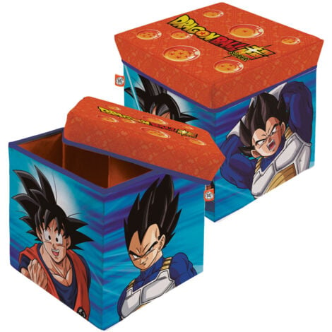 ARDITEX Tabouret de rangement cube - Dragon Ball Z