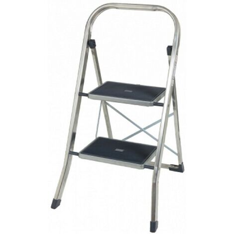 Tabouret de sécurité Hailo avec 2 marches en acier - Salon