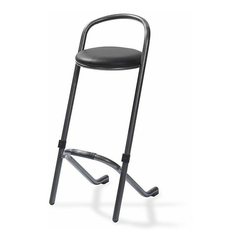 Tabouret de bar empilable Martelite, ø 46cm, 98cm (h), 60110