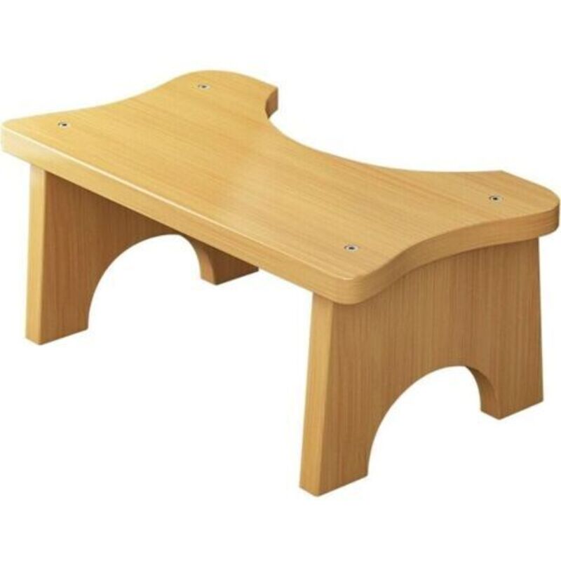 Tabouret de toilette en bambou Tabouret de toilette accroupi Escabeau de toilette en bois Tabouret de toilette en bambou pour enfants Tabouret de