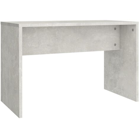Tabouret de toilette Gris béton 70x35x45 cm Bois d'ingénierie