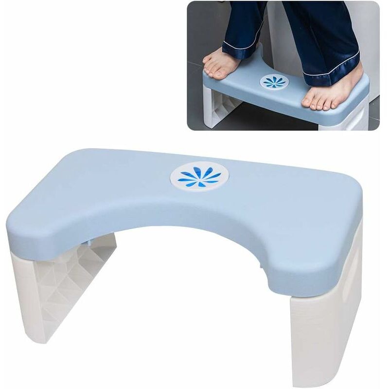 Start - Tabouret de toilette pliable, tabouret de toilette, tabouret de toilette adulte, pot ajustable squatty, tabouret de toilette, tabouret de