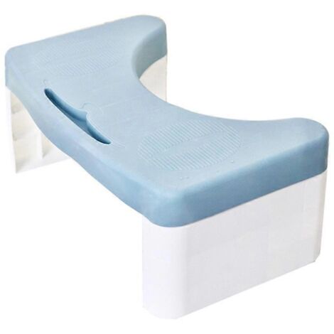 Tabouret de toilette pour adultes avec fente pour téléphone portable ---