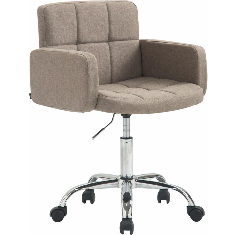 Chaises de travail en tissu pivotant et chaise directionnelle réglable diverses couleurs Couleur : Toilette