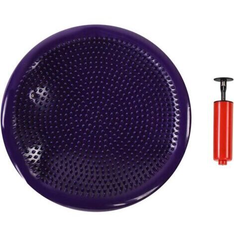 Tabouret de yoga épais et violet, tapis de récupération pour les chevilles, tapis d'équilibre, coussin de massage de yoga, réparateur de chevilles