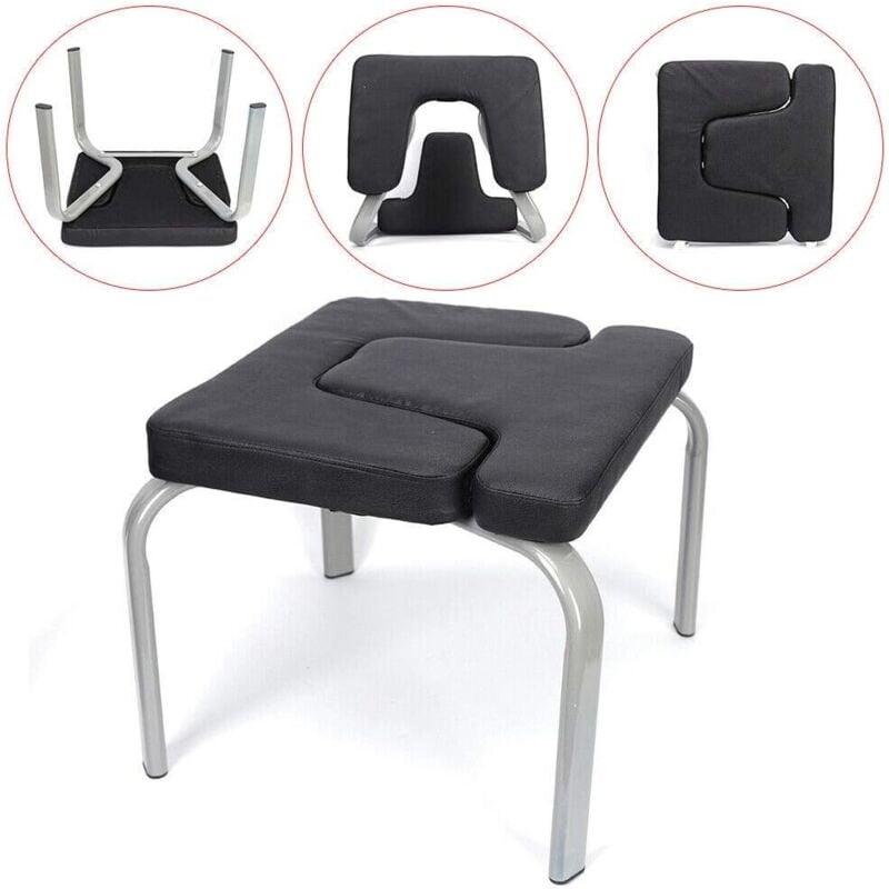 Tabouret de yoga - Support de tête d'entraînement - Banc de yoga - Chaise d'inversion - Tabouret - Chaise auxiliaire - Soulage la fatigue et la