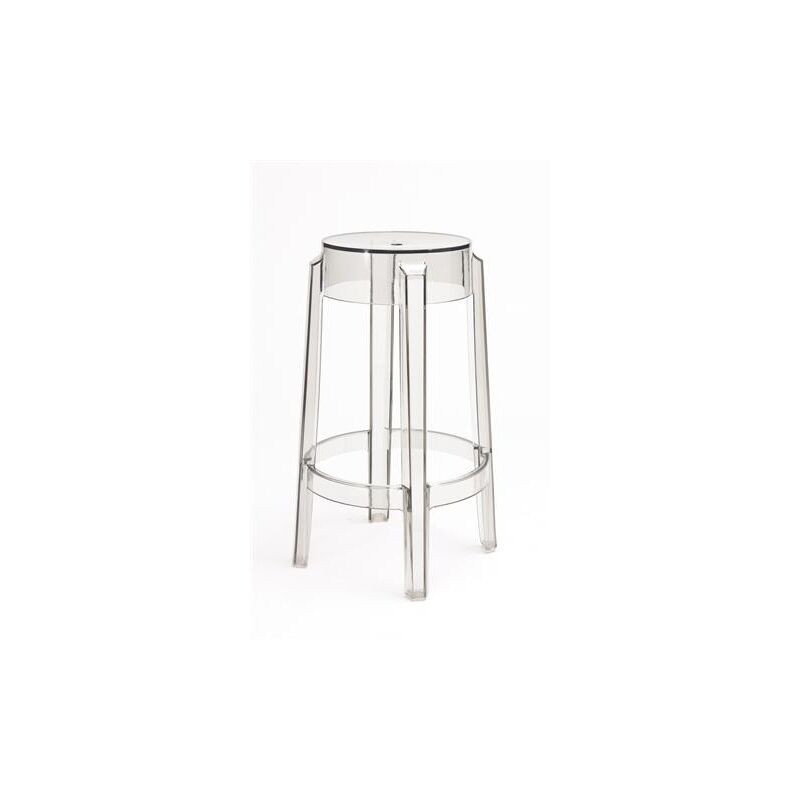 Tabouret Duch, transparent, 75 cm