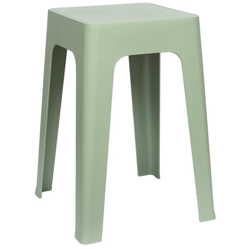 Tabouret empilable coloris vert