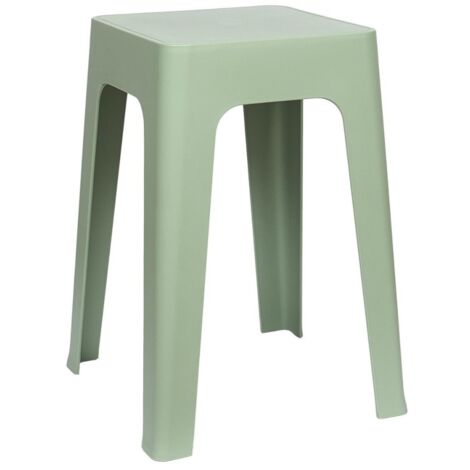 Tabouret empilable coloris vert