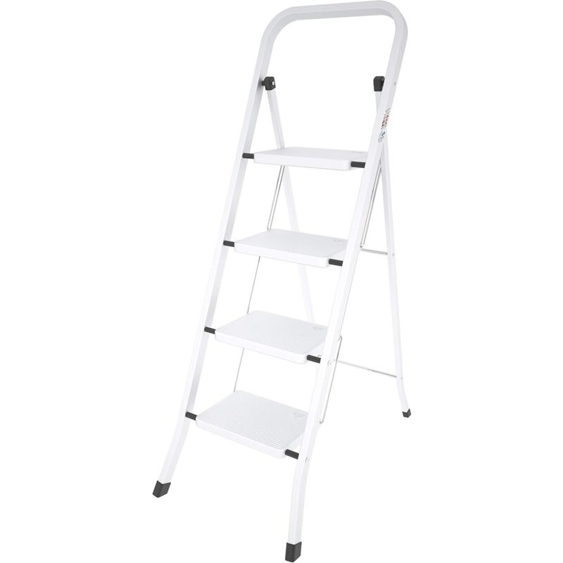 Colombo - Tabouret en acier à 4 marches, gain de place mod.FACTOTUM