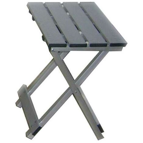 Tabouret en aluminium pour camping 30X25 h 40 Vette 06205