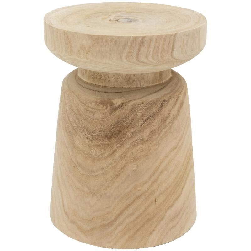 Tabouret en bois paulownia Bouchon naturel
