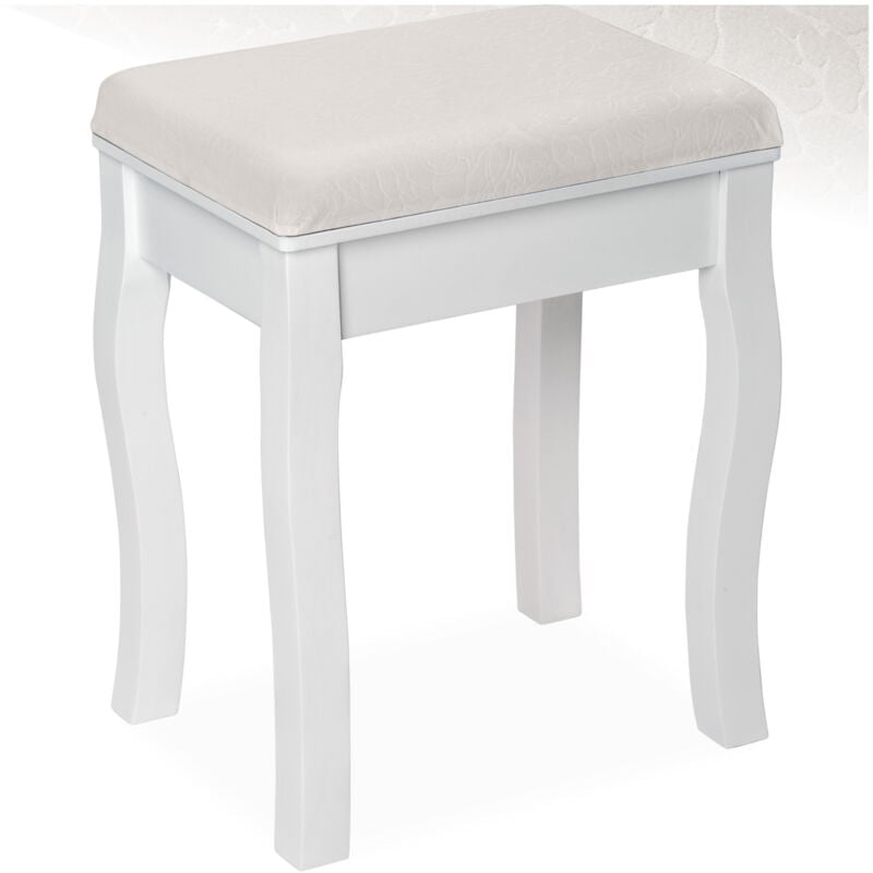 Tectake - Tabouret pour coiffeuse table de maquillage Vintage