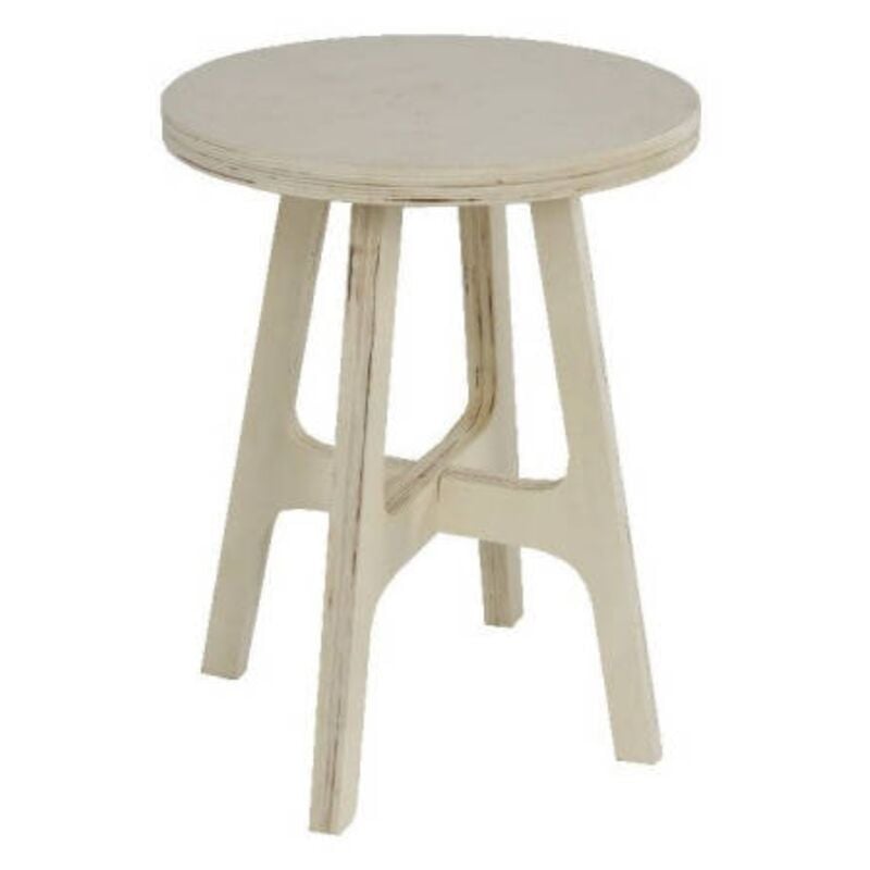 Tabouret en bois Simplicity, ø 38 cm