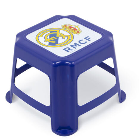 Tabouret En Plastique 27x27x21 cm - Real Madrid