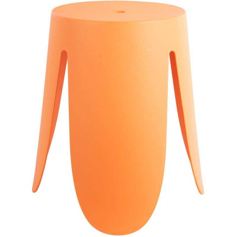 Tabouret en polypropylène Ravish Orange