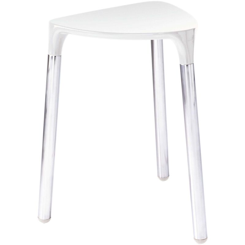 Tabouret En Résine Thermoplastique Blanc