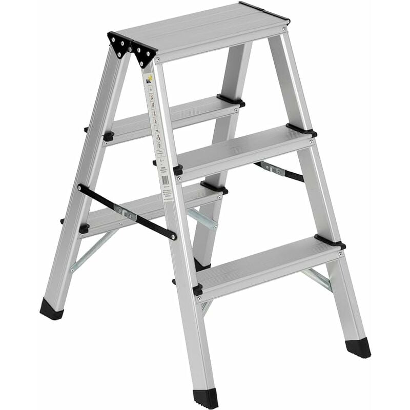 Tabouret Everest en aluminium à double montée Capacité de charge max. 150 kg