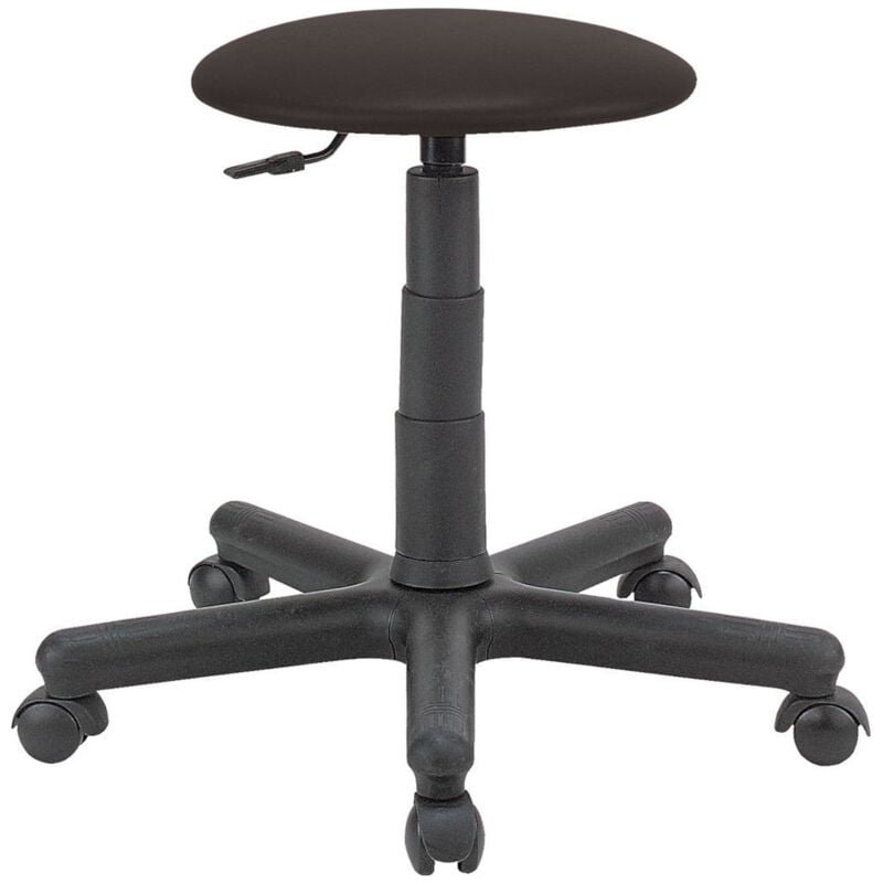 Tabouret Goliat K.-leder noir