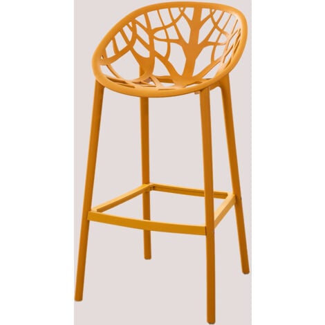 Tabouret haut Ores SKLUM Moutarde ↑75 cm