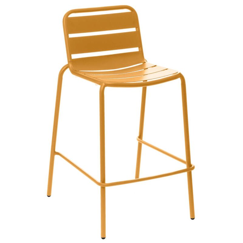 Iperbriko - Tabouret haut Phuket ocre