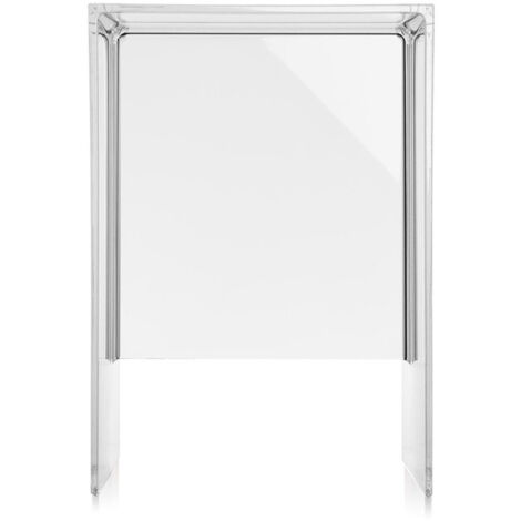 Tabouret KARTELL 330 x 280 x 465 mm cristal clair LAUFEN
