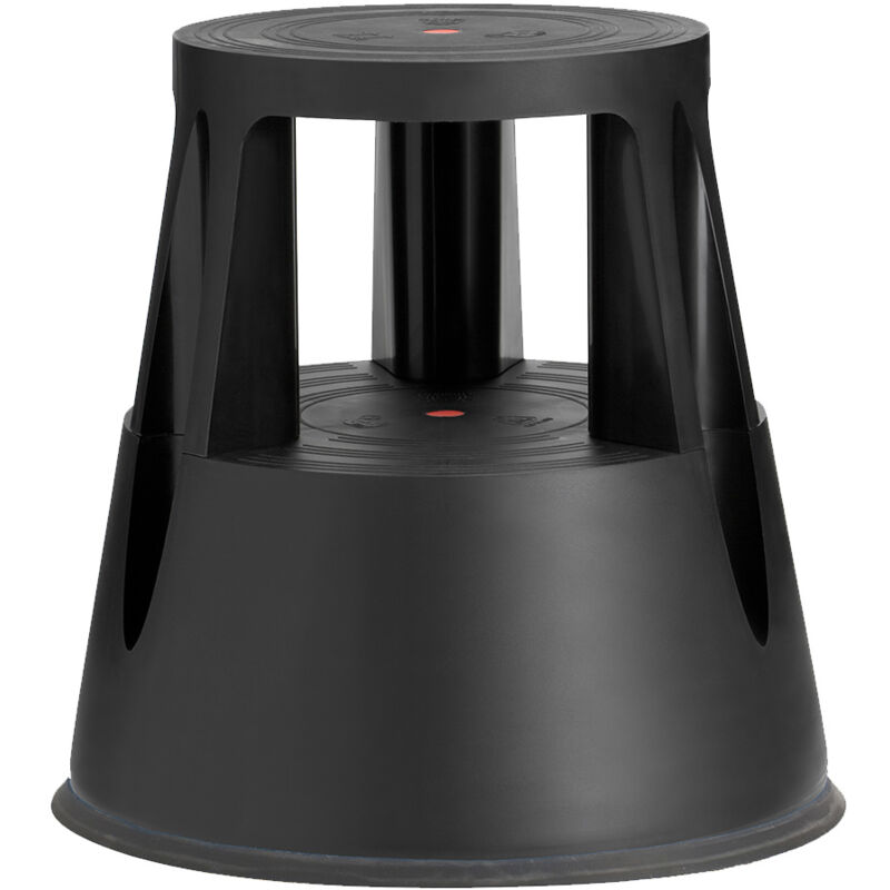 Vivol - Tabouret marche pied - Noir - Mobile