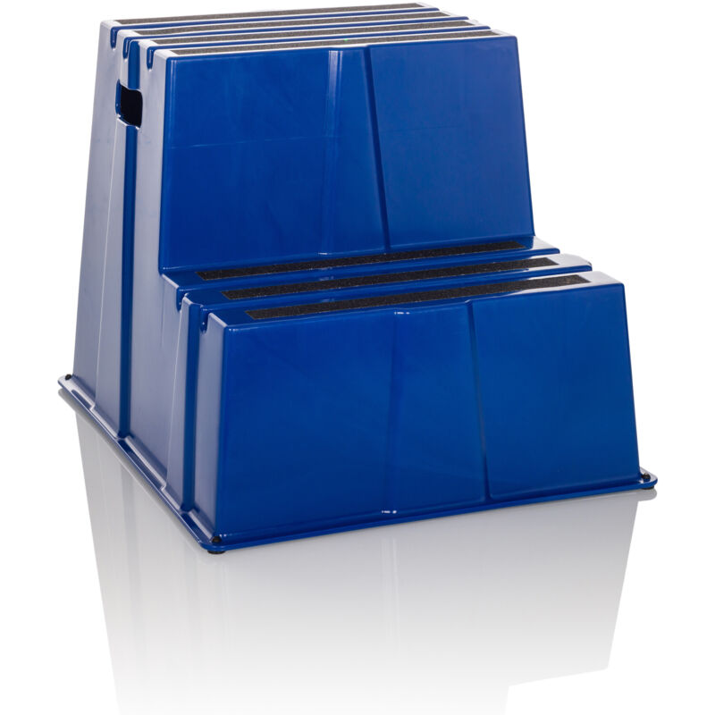 Tabouret marchepied / marchepied TIO-E2 plastique bleu hjh OFFICE Tabouret marchepied / marchepied TIO-E2 plastique bleu hjh OFFICE