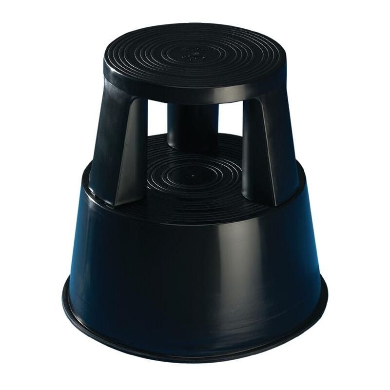 Wedo - Tabouret à roulettes Plastique noir - 212/201